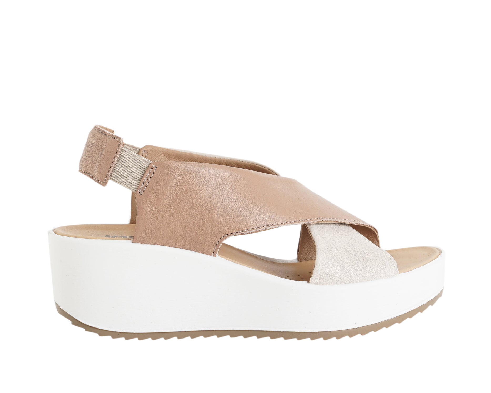 Sandalo con zeppa Donna