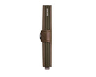 Portafoglio Secrid MV-Oak colore Oak – miniwallet in pelle con protezione RFID e chiusura a bottone
