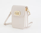 Mini Bag a tracolla Marc Ellis KOURTNEY CASE Milk/Light Gold