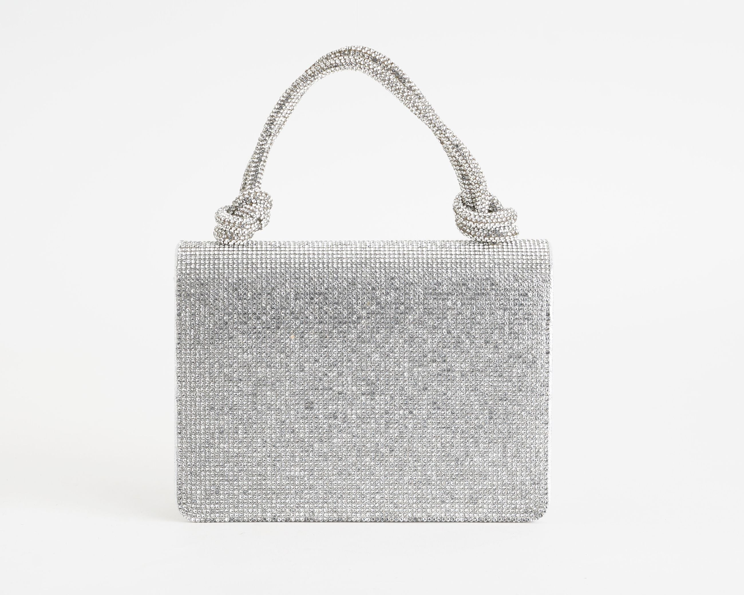 Pochette Exe 301 Silver Strass