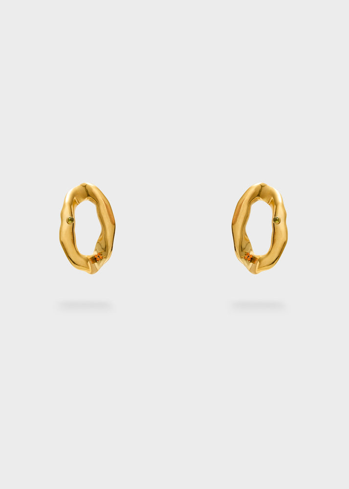 Orecchini a lobo Nalì YAOR0056 Oro Donna