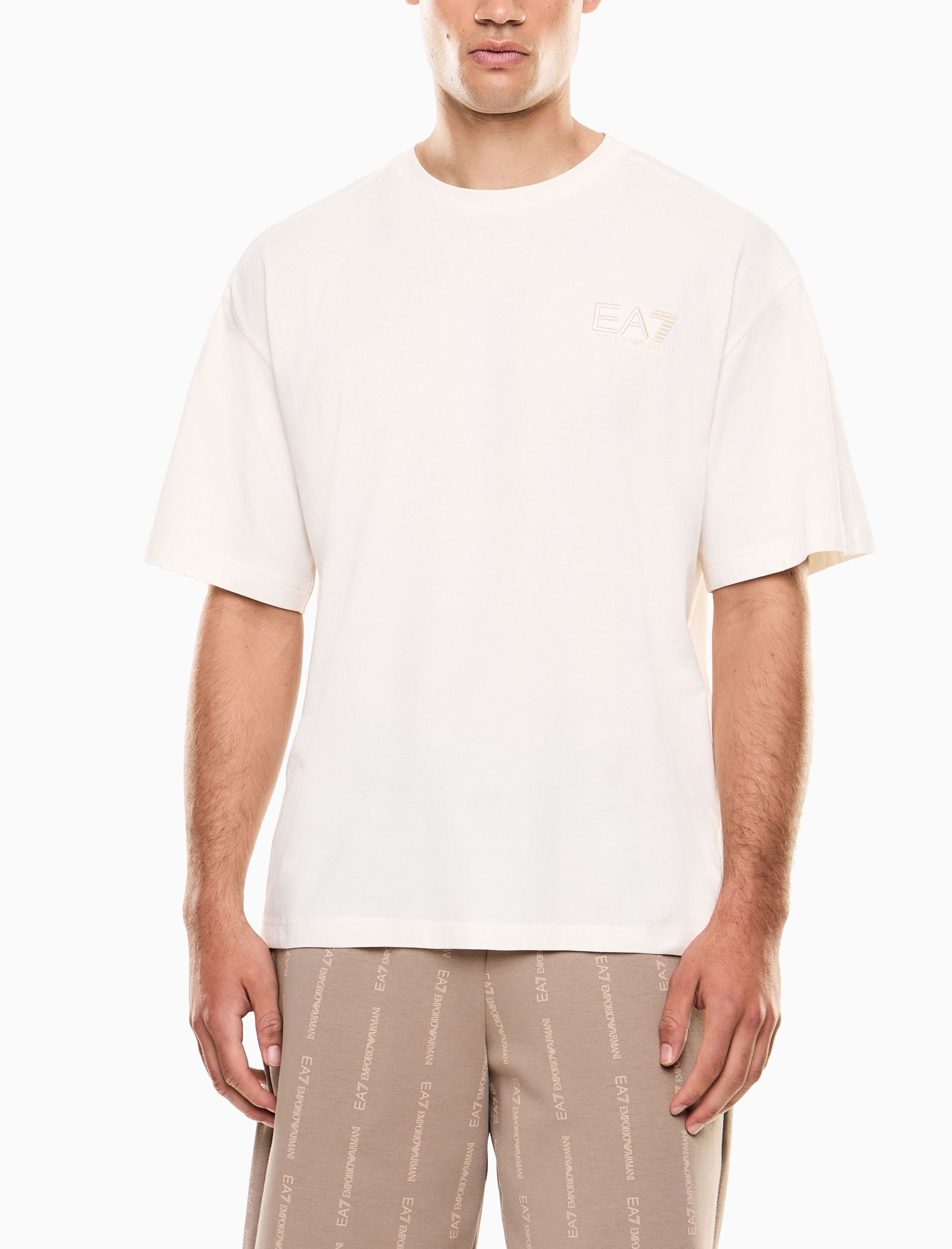T-Shirt AF22264 EA7 EMPORIO ARMANI colore Sugar Swizzle U0004 