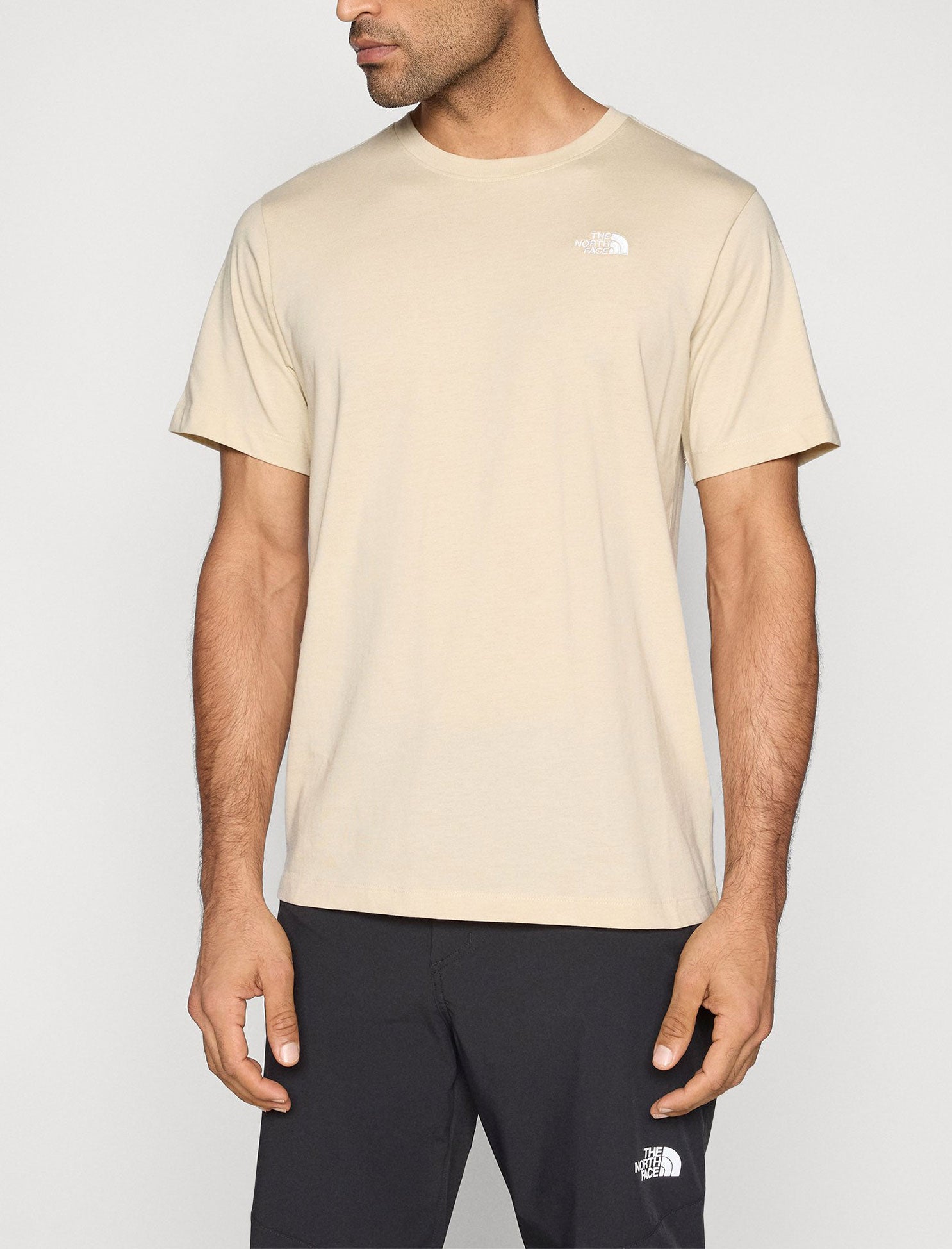 T-shirt The North Face Evolution Simple Dome Regular NF0A8CZ2DOM1 Desert Stone Uomo