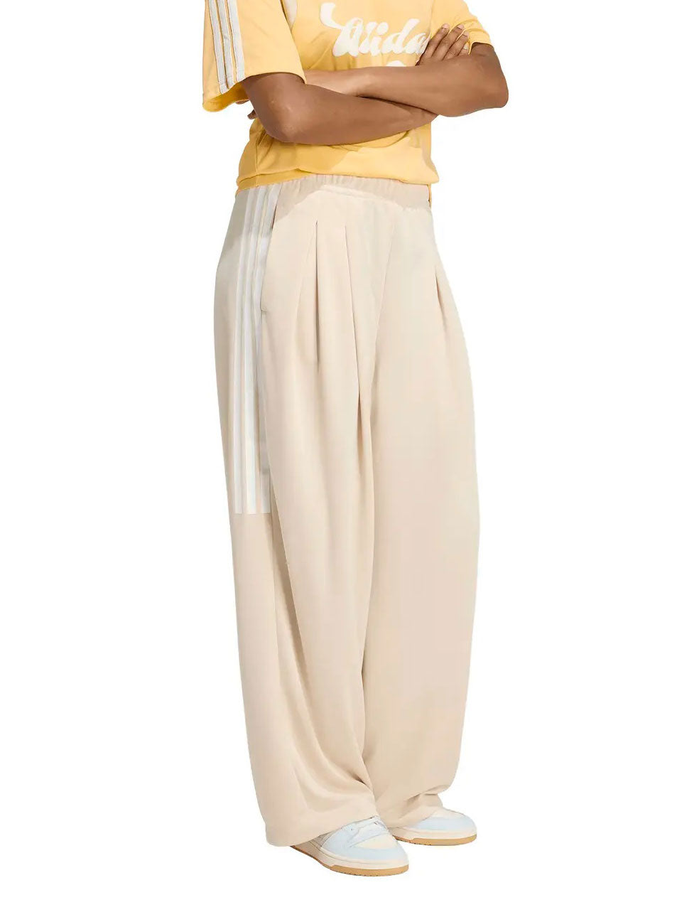Pantalone Adidas Tiro 3-Stripes KE4742 Crystal Linen Donna