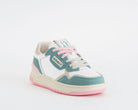 Sneakers Victoria C80 Urban 8800128 Jade Donna – pelle e nylon, logo anni '80, suola bicolore