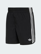 Adidas Shorts 3 Stripes KE3566 Nero – shorts uomo distesi, vista completa