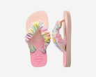 Sandalo Mare Havaianas Kids Fluffy 4149941 Ballet Rose (00076)