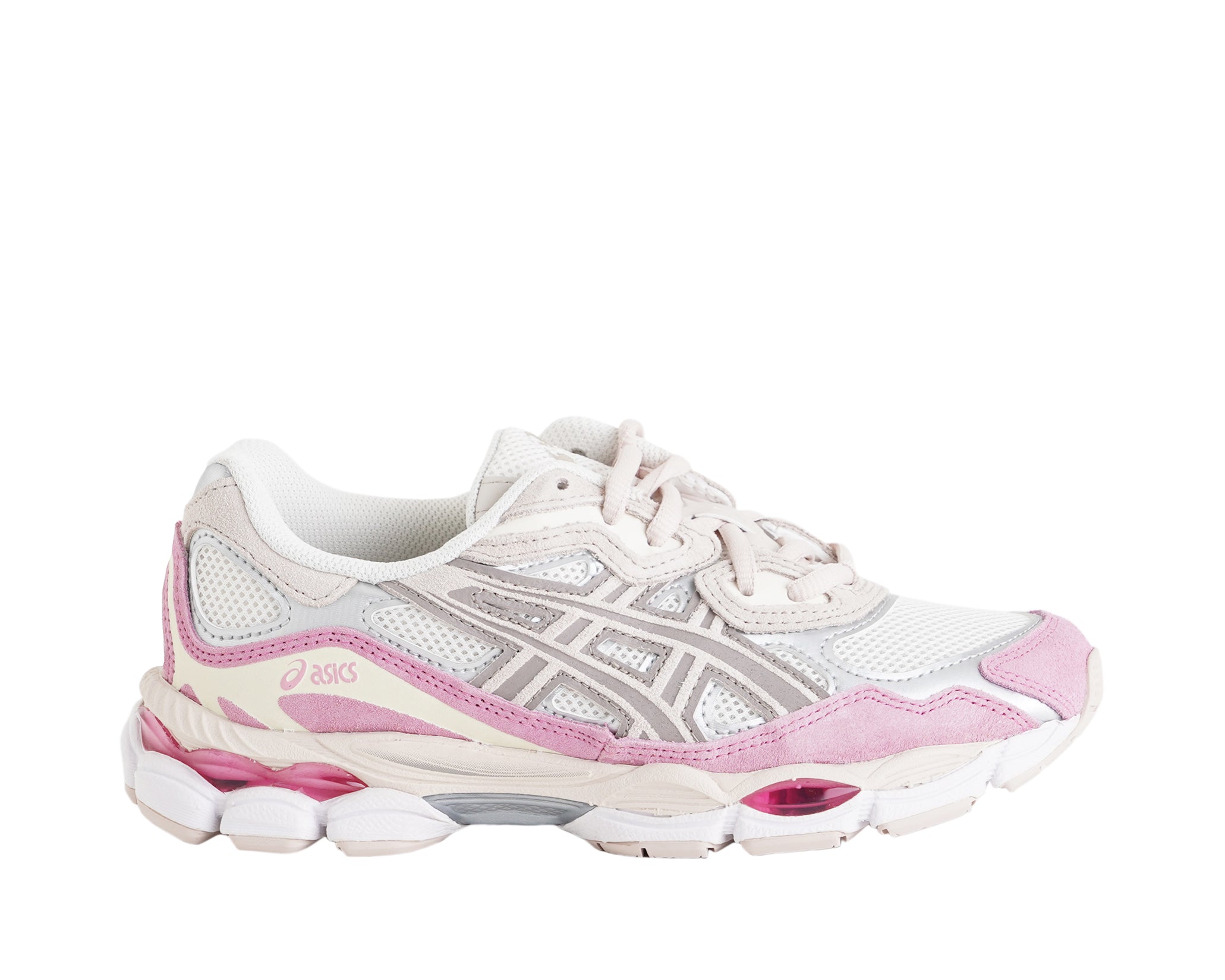 Sneakers ASICS Gel-Nyc 1203A383-104 Crema/Rosa Donna