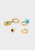 Set Orecchini Nalì Hoop Acc.Inos EMOR1935 Oro