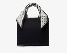 Borsa a spalla Sécret Pon-Pon Saint Tropez Bag S Black Route Donna – tracolla regolabile, chiusura zip, H.22xL.25xP.12 cm
