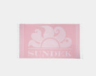 Telo mare Fouta Jacquard con logo Sundek AM401ATC1000 Quartz Pink