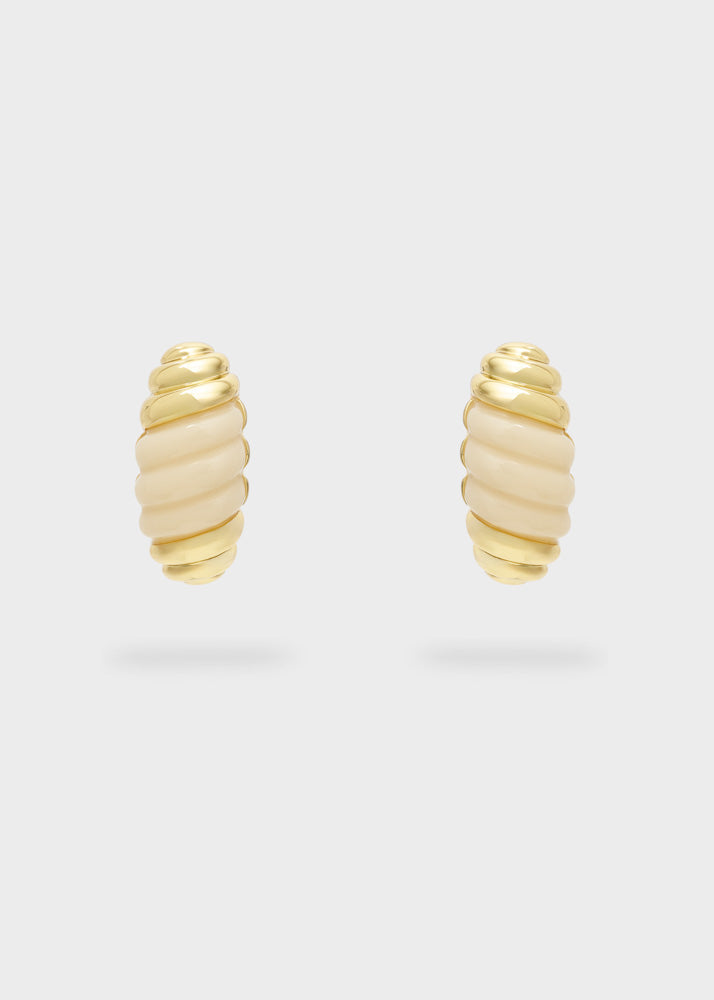 Orecchini Nalì Sand VSOR0013 Off White/Oro