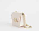 Borsa a spalla Marc Ellis Supermee S Donna Beige Light Gold – Vista laterale