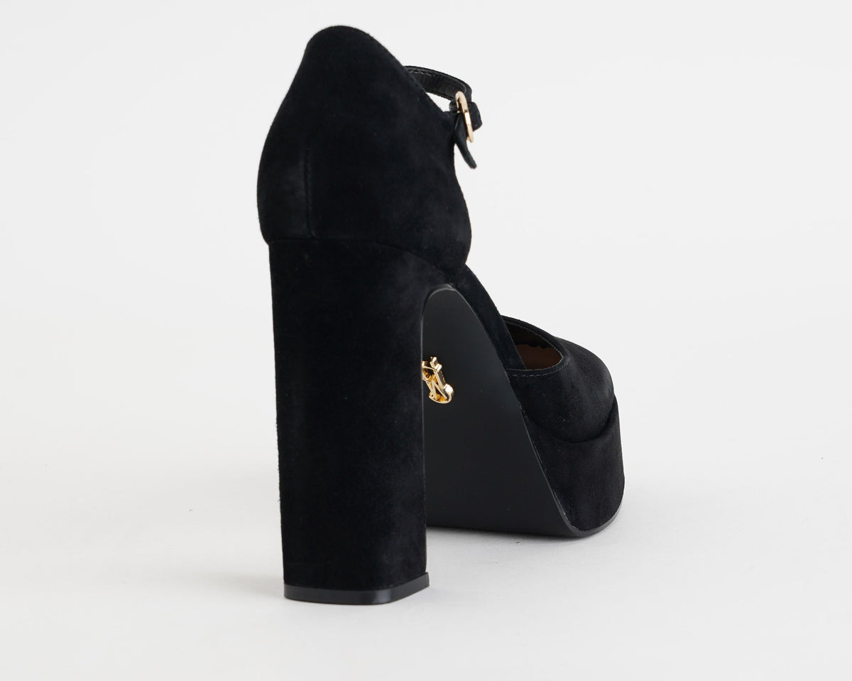 Sandali Steve Madden SMSLEXIE-15 Black Suede 