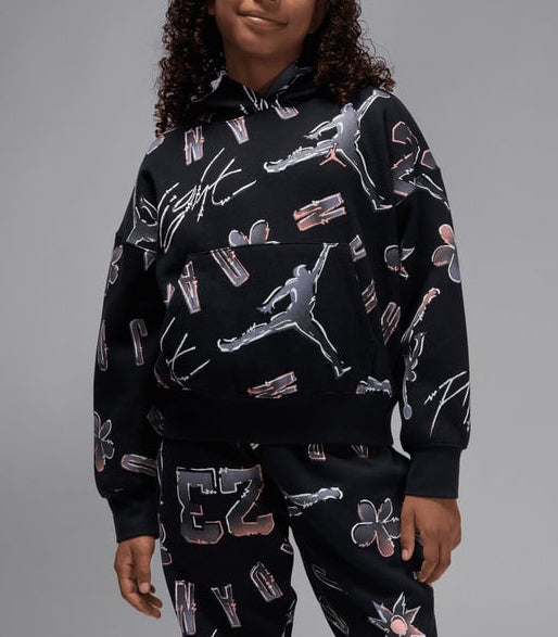 Felpa con cappuccio JORDAN BIG KIDS 23 THROWBACK PULLOVER HOODIE 45F264-023 Unisex bambino