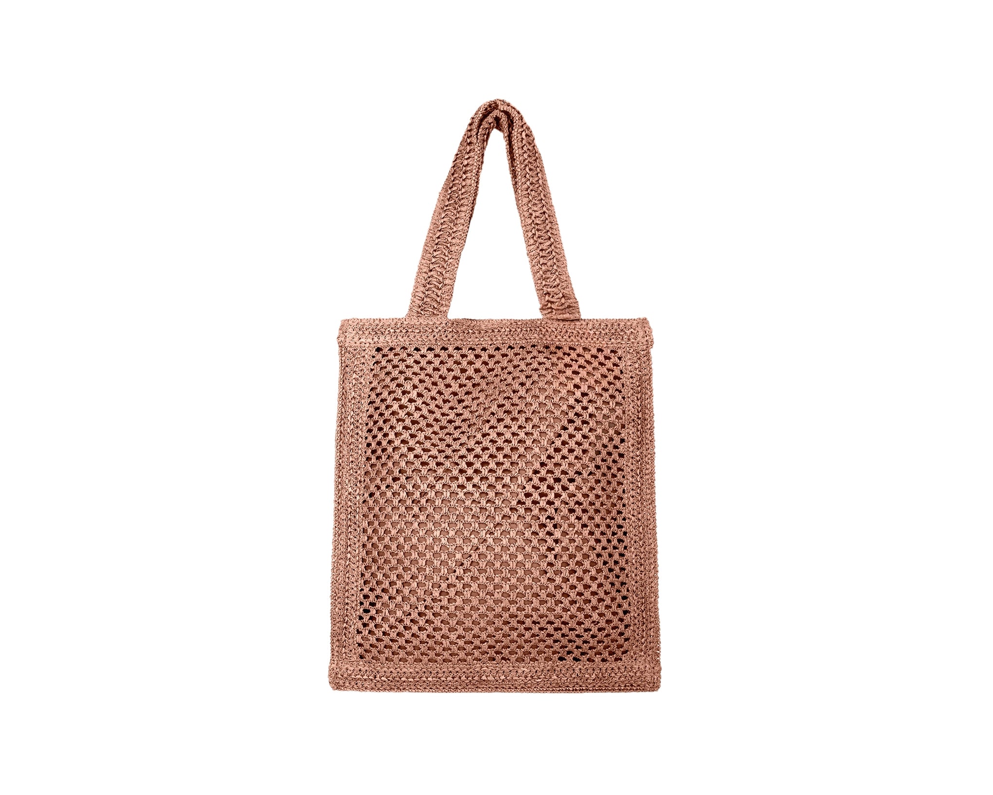 Me Fui SW0050-PK Pink - Beachbag in rafia donna
