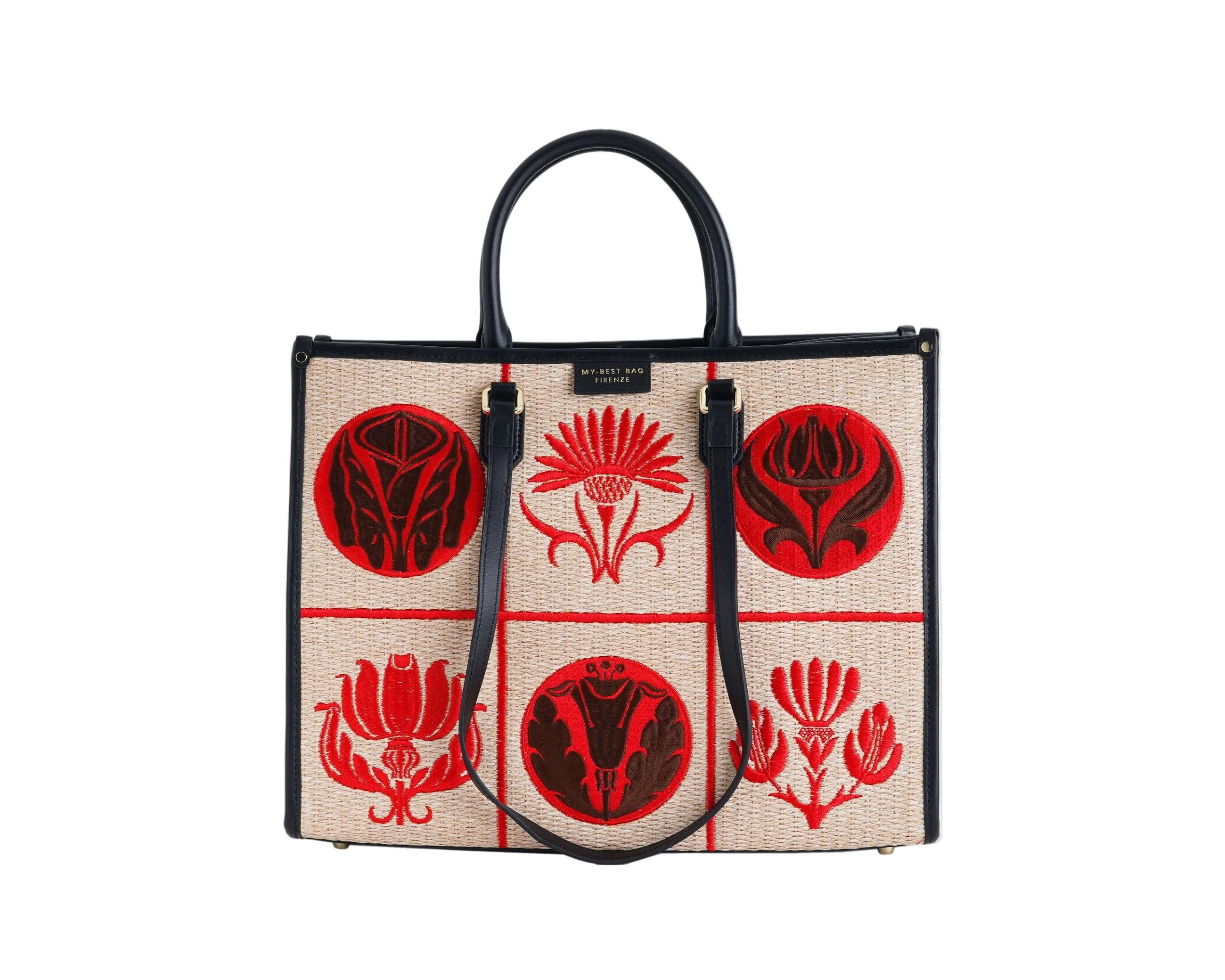 Borsa a mano My Best Bag Atena Liberty Big S1-MYB-2022 Natural