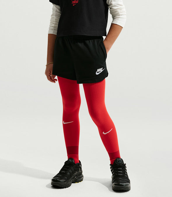 Shorts in jersey Nike IF1726-010 Black/(White) Bambina