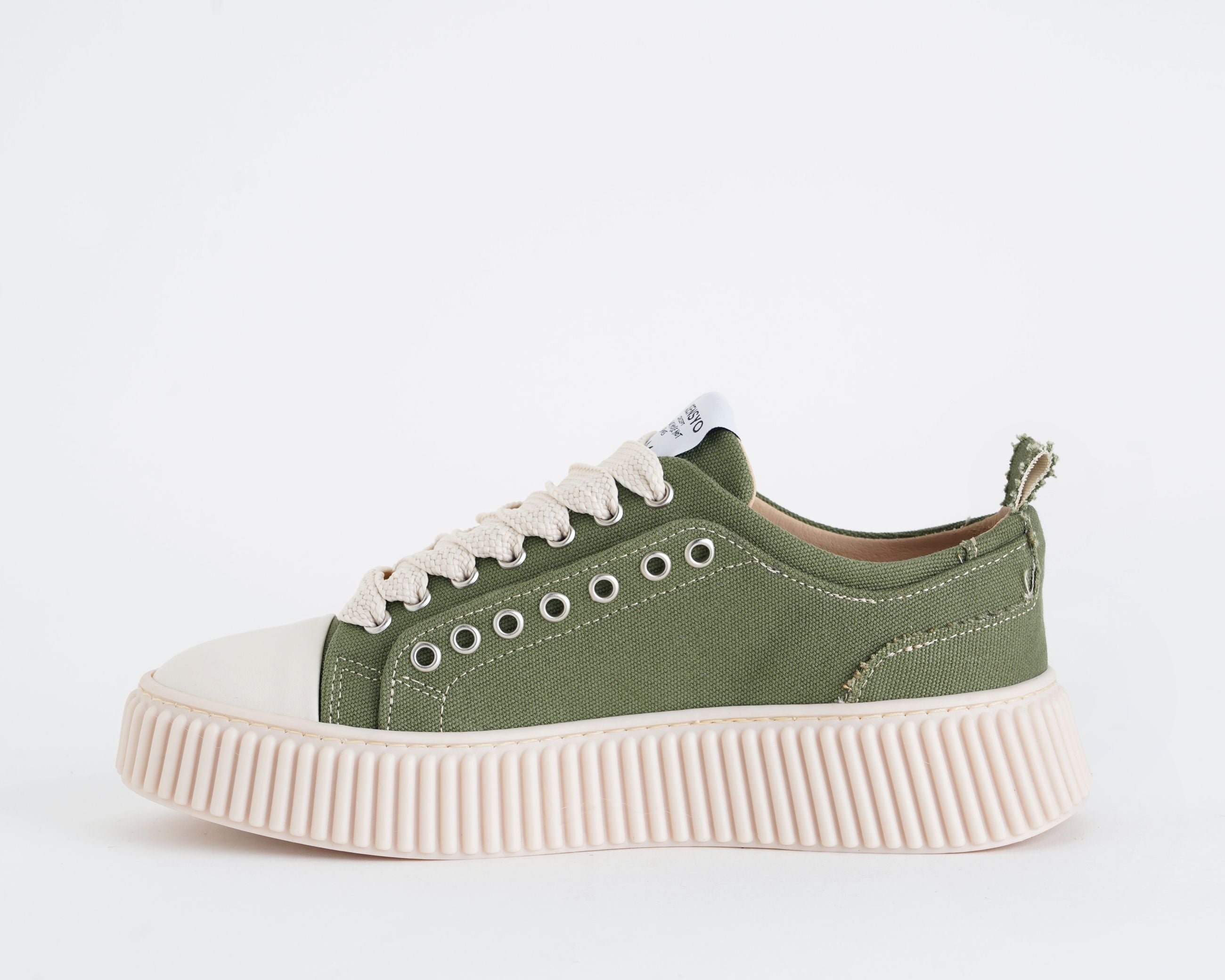 Asensyo AS36 V5 Sneakers Canvas Interno Pelle Uomo ASENSYO Verde