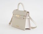 Borsa a mano Marc Ellis Around M 26 Donna Milk Light Gold - Vista laterale