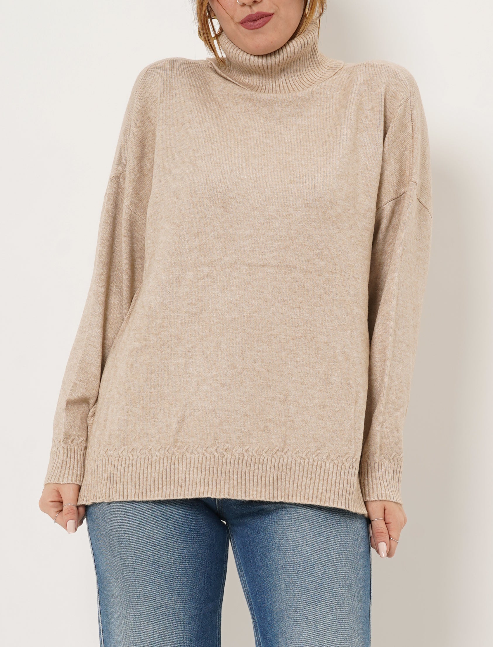 Lupetto in maglia Donna