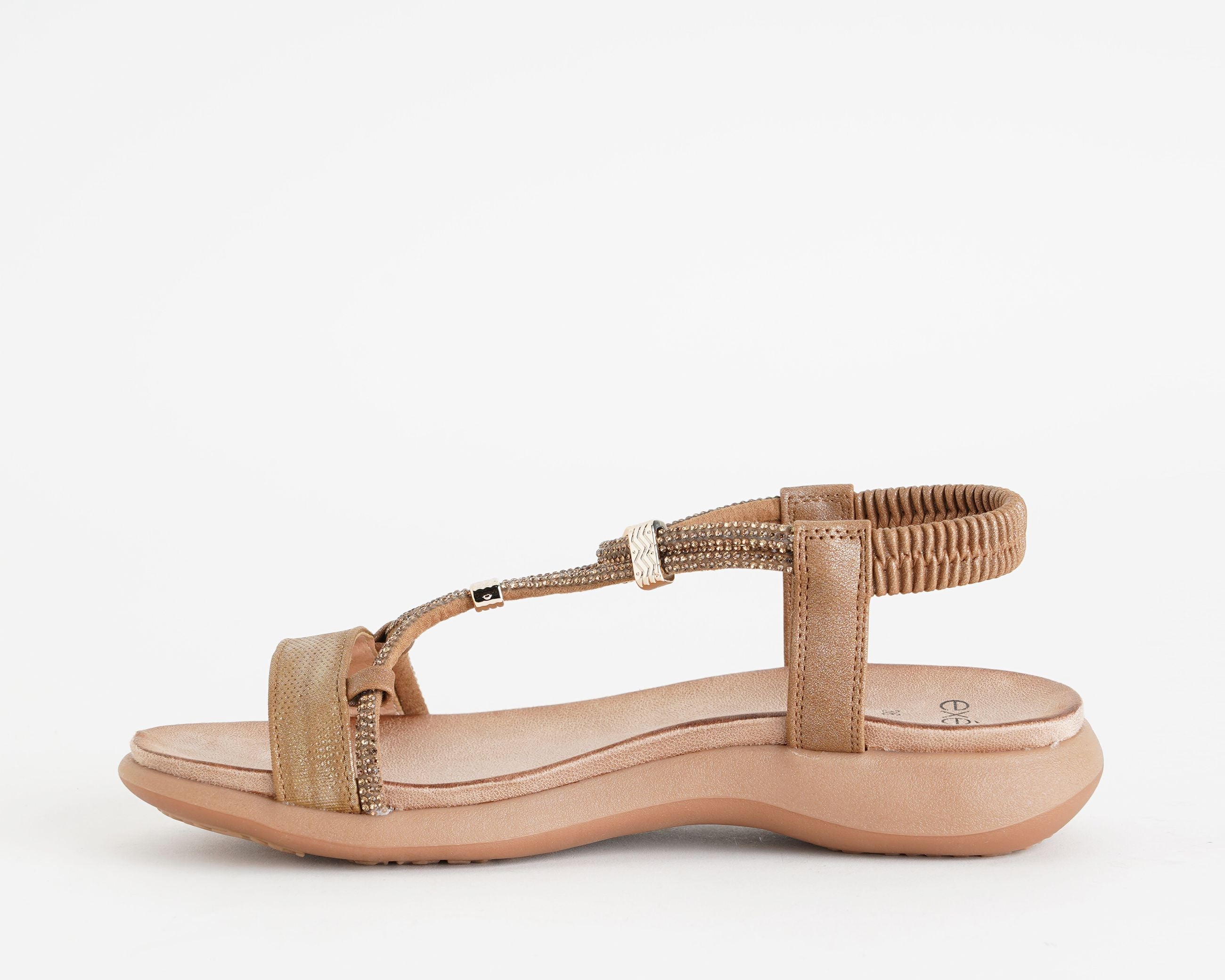 Sandalo basso Exe BZX47962-4 Camel 