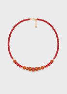 Collana Nali' Melody con perline KACL0030 Corallo