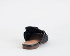 Sabot donna EXE EX2392-1AM nero in similpelle e raffia, suola sintetica