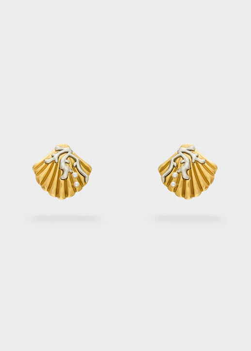 Orecchini Nalì Seashell EMOR1920 Argento/Oro 