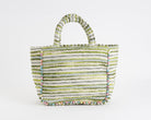 Borsa a mano Marc Ellis Buby S Indy 26 Donna Variant 09 – vista posteriore, retro in cotone intrecciato con patch logata
