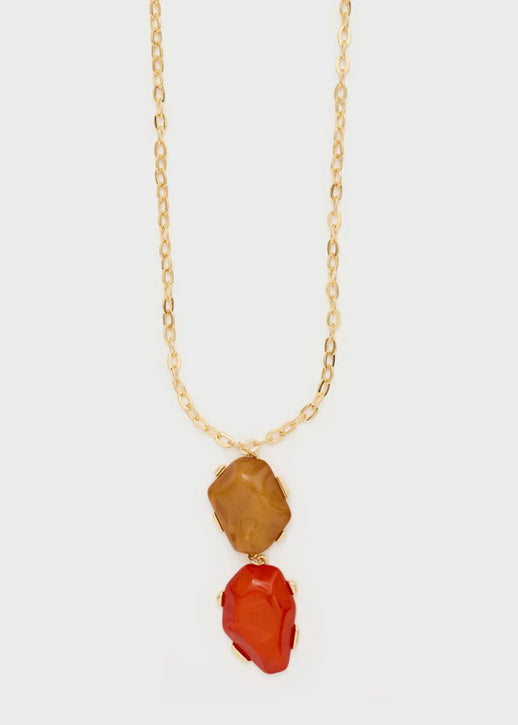 Collana Nalì Maia DUCL0087 Oro/Arancio