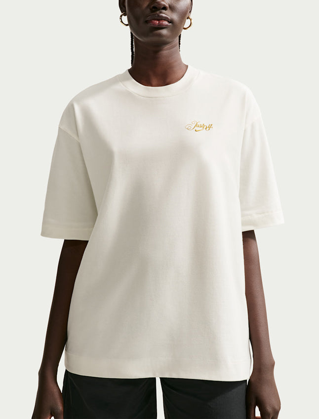 T-Shirt oversize Nike IO3525-133 Sail Donna