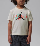 Jordan Set T-Shirt e Shorts Tie-dye Festival 85F787-GAE Iron Gray bambino