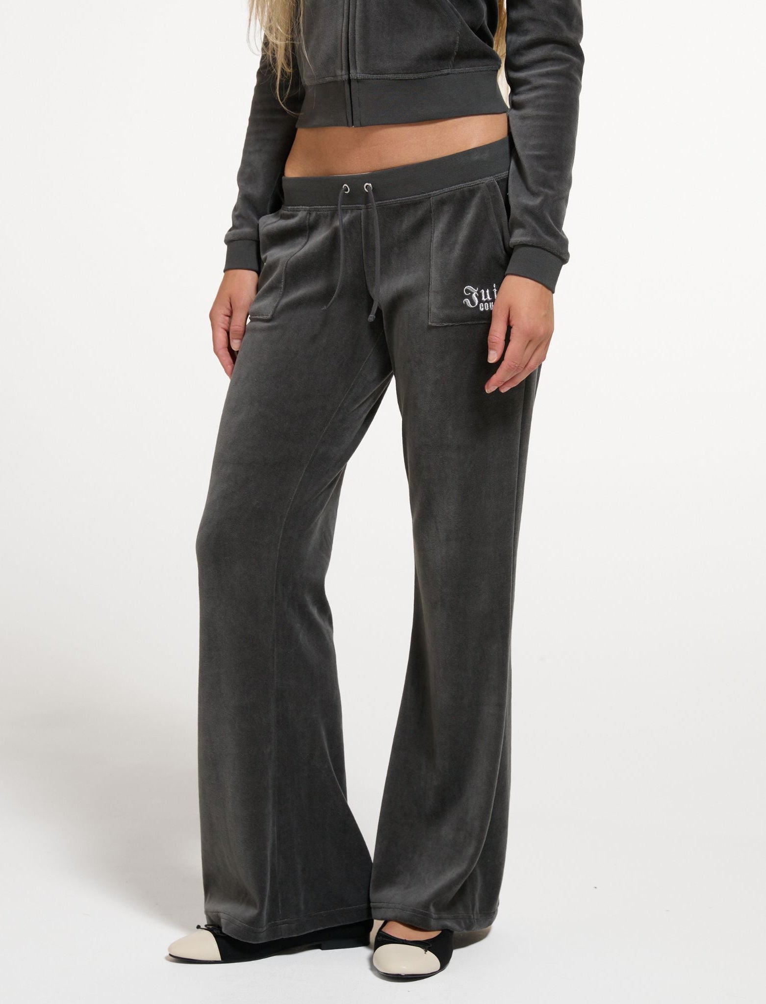 Jogger a vita bassa Juicy Couture Regal Rebelle Caisa VEJHJ0999WJZJ34 Raven Donna