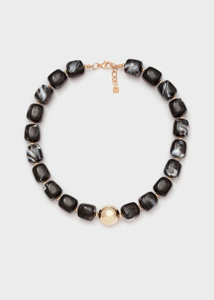 Collana Nalì Cloudy EMCL1269 Nero Donna