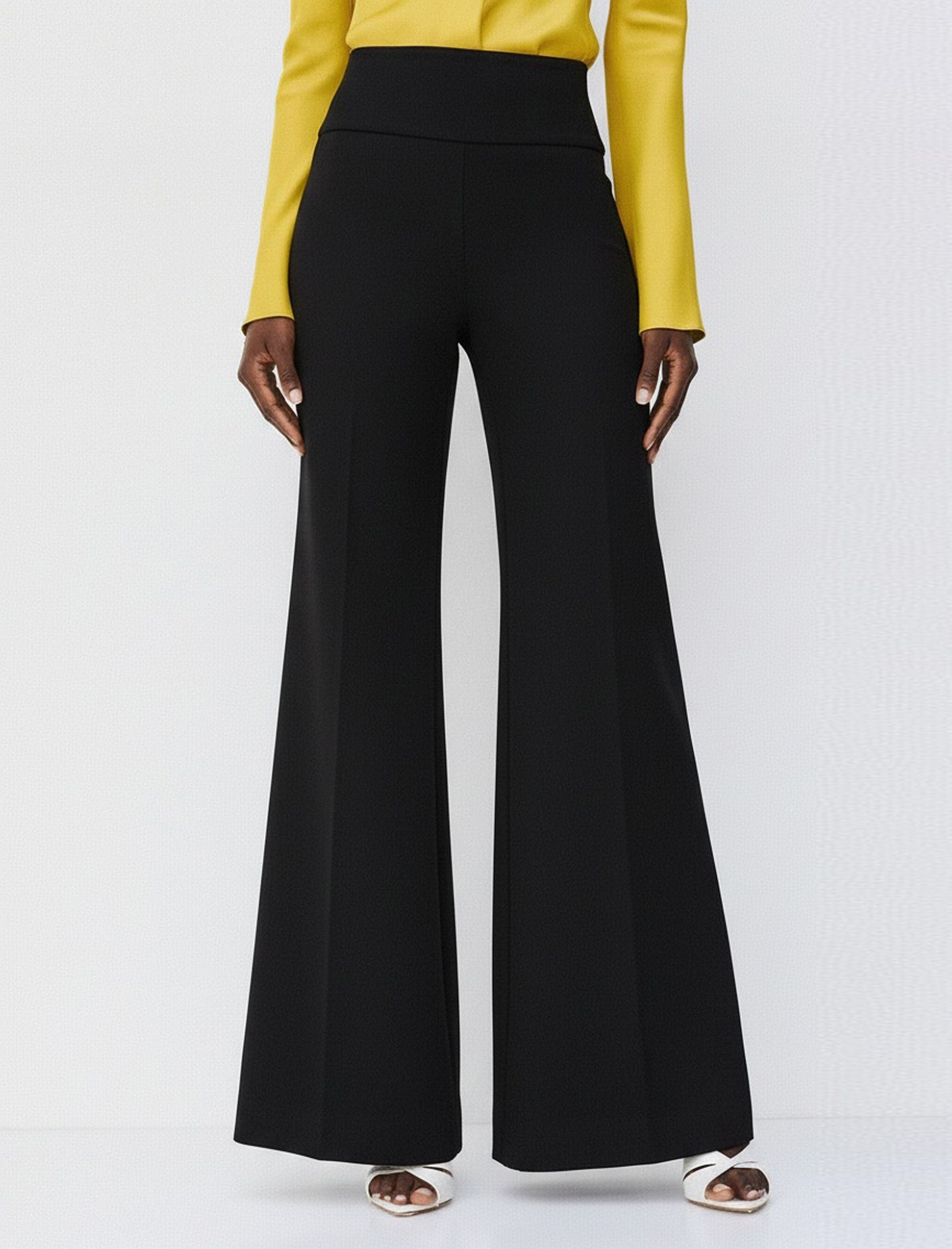 Pantalone a zampa Access Fashion 64-5101 Nero Donna