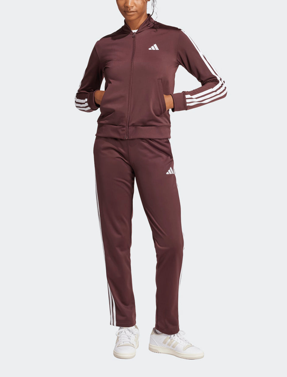 Tuta ADIDAS Essentials 3-Stripes JD2683 Aurora Rubino/Marrone Donna