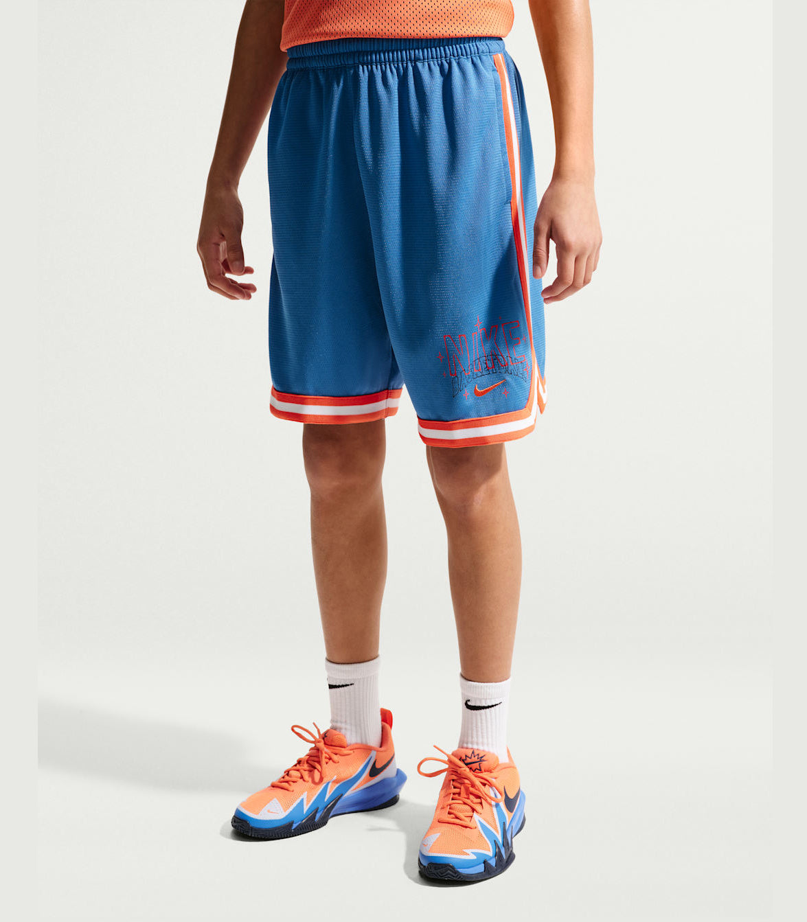 Pantaloncino da basket Nike DNA Dri-Fit IF2455-402 Bambino
