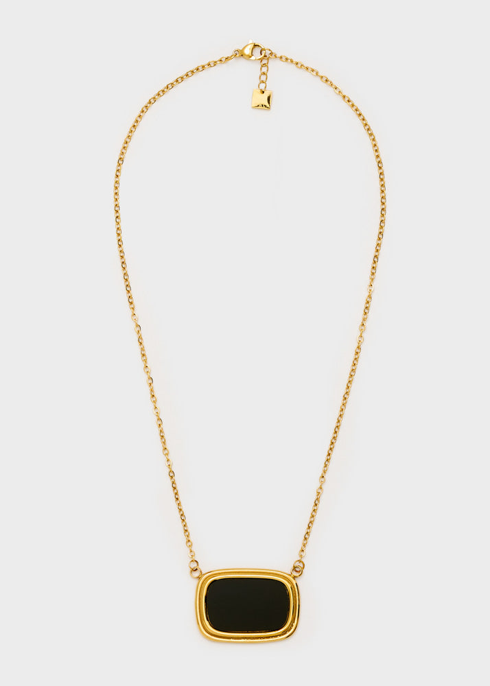 Collana con pietra Nalì Milly  TLCL0001 Oro/Nero Donna