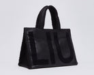Tote Bag L con logo Liu Jo 2F6037 E0021 Nero