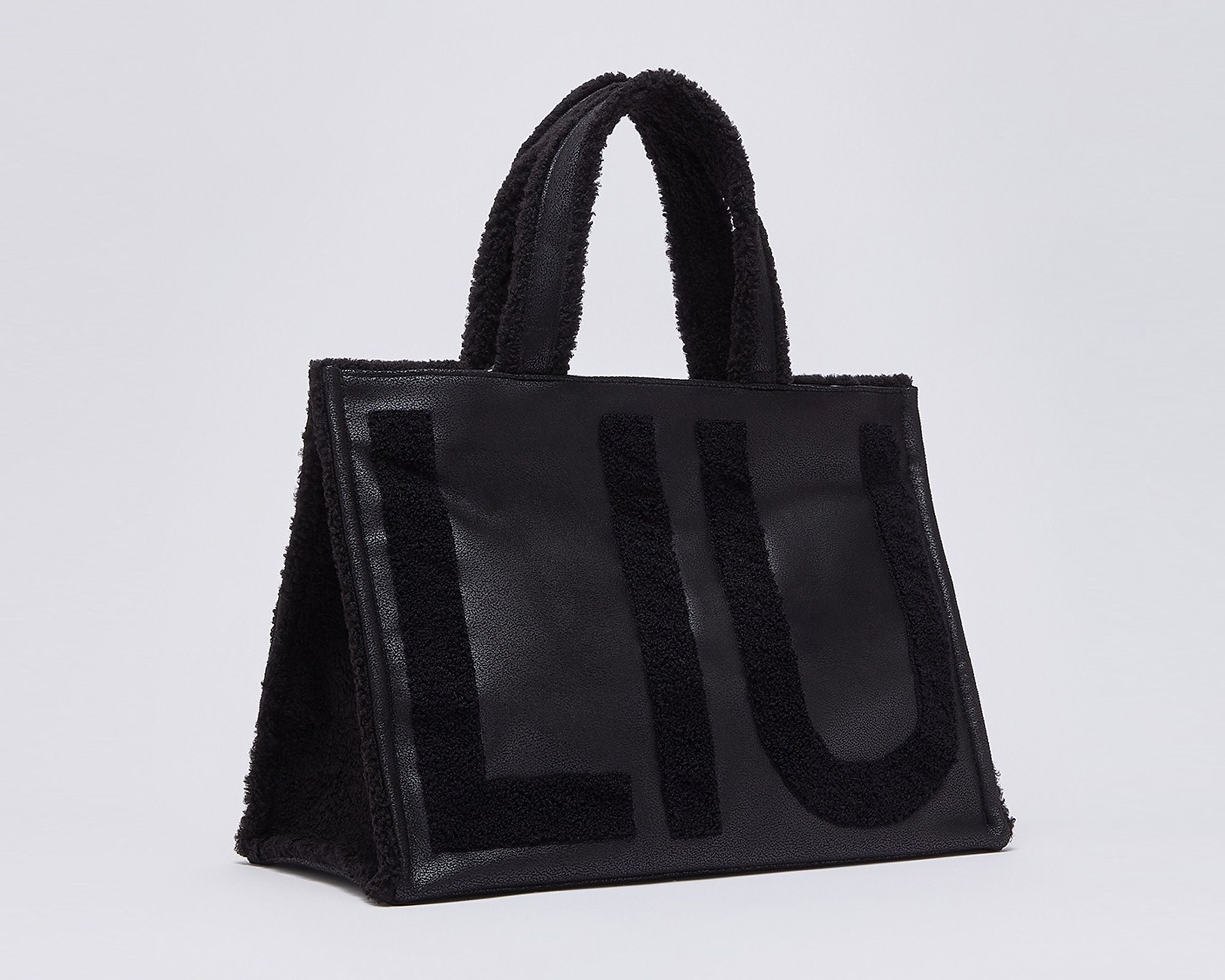 Tote Bag L con logo Liu Jo 2F6037 E0021 Nero