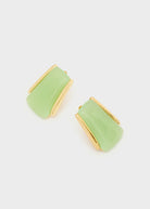Orecchini con clip Nalì Aura VSOR0006 Oro/Verde