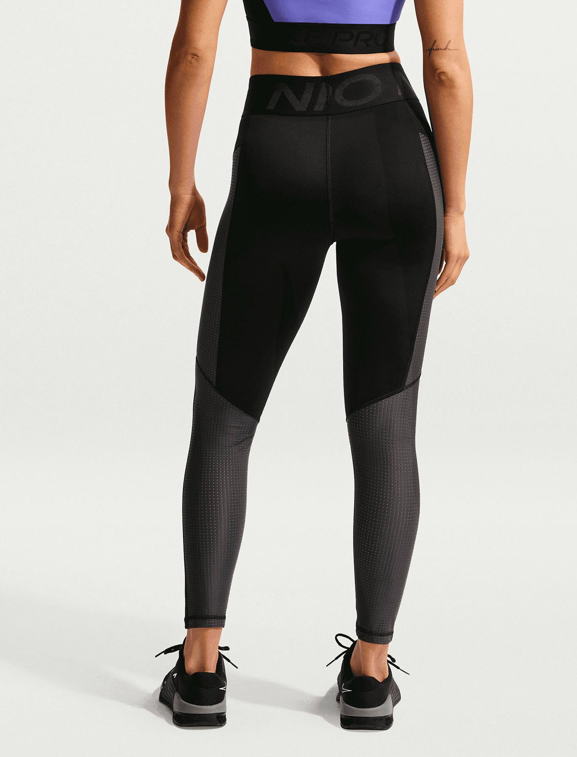 Nike Leggings Pro Sculpt 7/8 IB9144-010 Black Anthracite donna