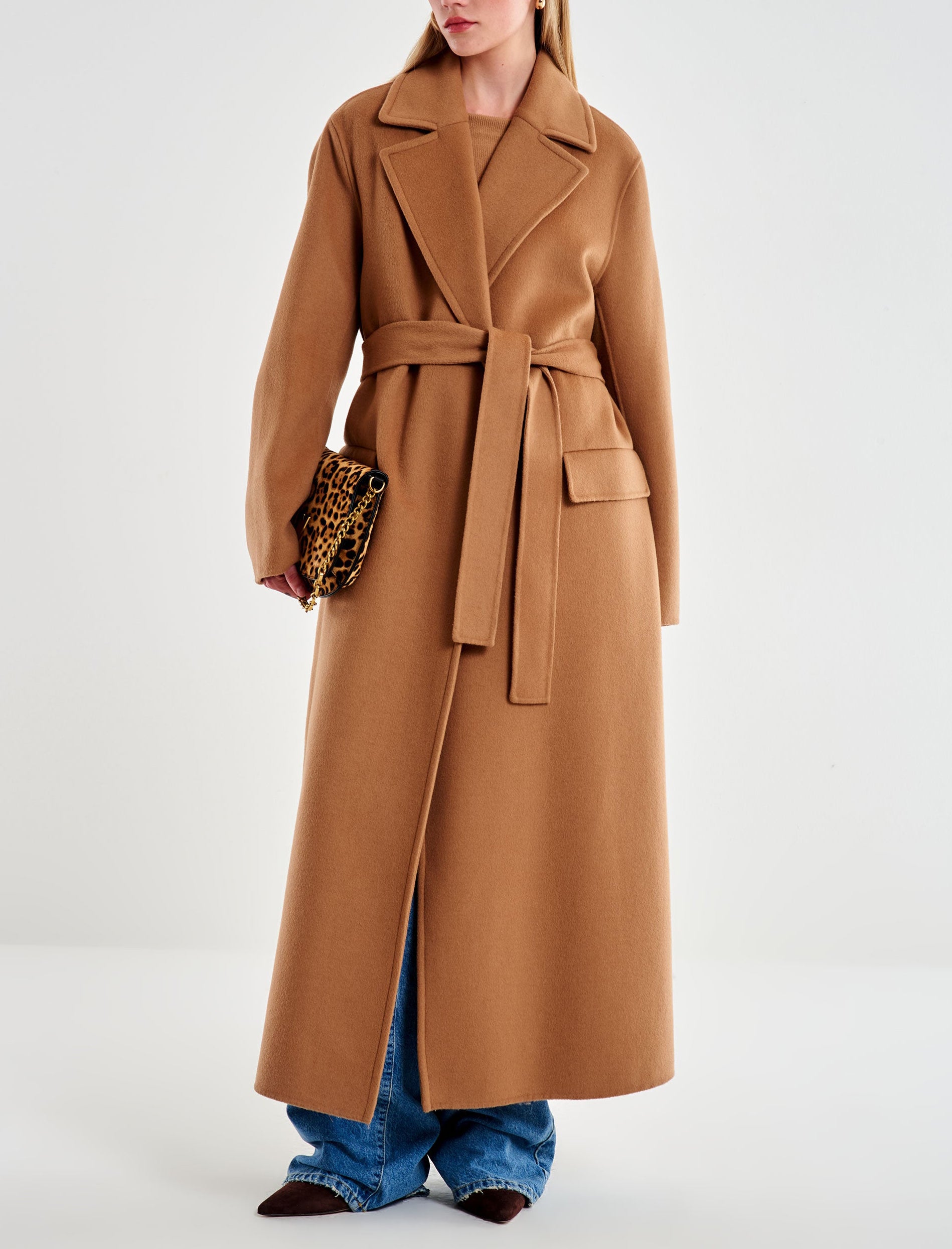 Cappotto VICOLO TF0058 Camel Donna