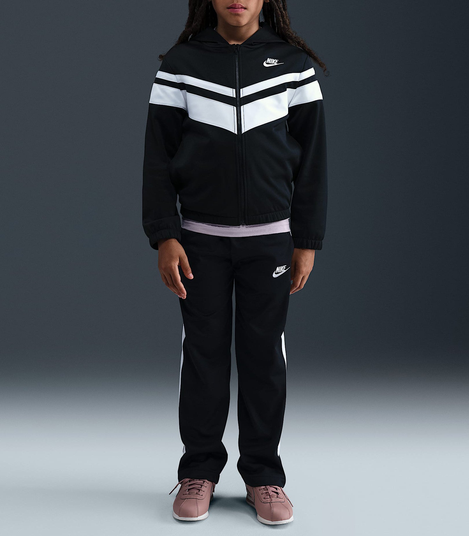 Tuta con cappuccio Nike Dri-FIT – Ragazzo/a Nike Sportswear HQ9316 010  Unisex bambino