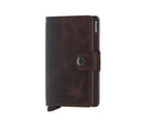 Portafoglio Secrid MV-Chocolate colore Chocolate – miniwallet in pelle con protezione RFID