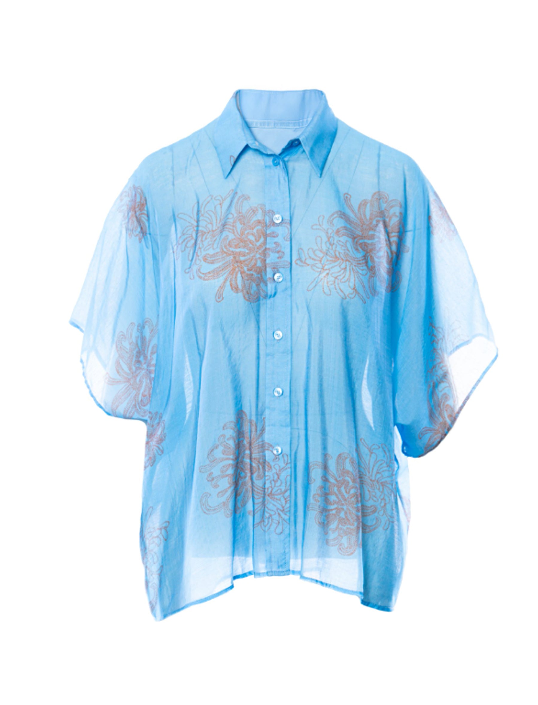 Camicia Anonyme Miami A16SB041 Sky D