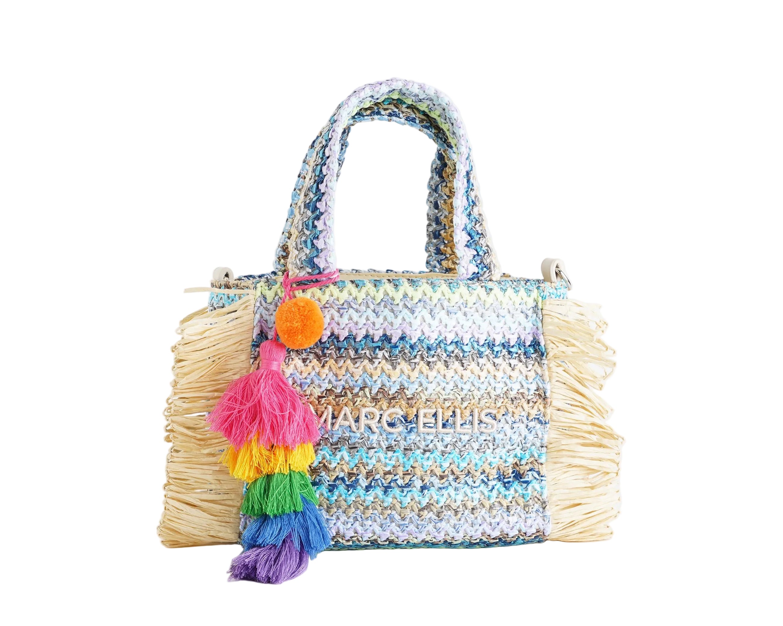 Borsa Marc Ellis Buby S. Claire S Multicolor Sky - Vista Frontale
