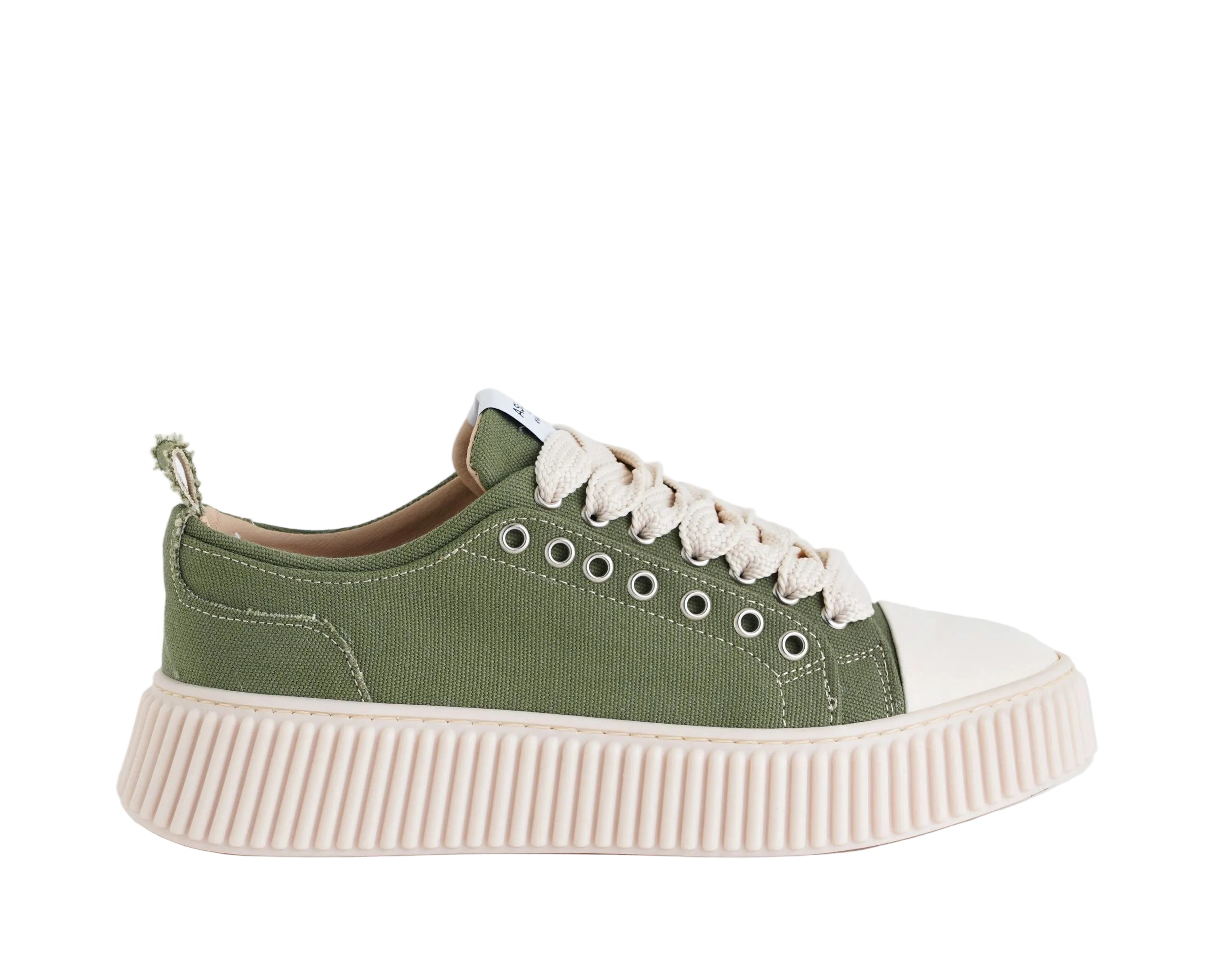 Asensyo AS36 V5 Sneakers Canvas Interno Pelle Uomo ASENSYO Verde