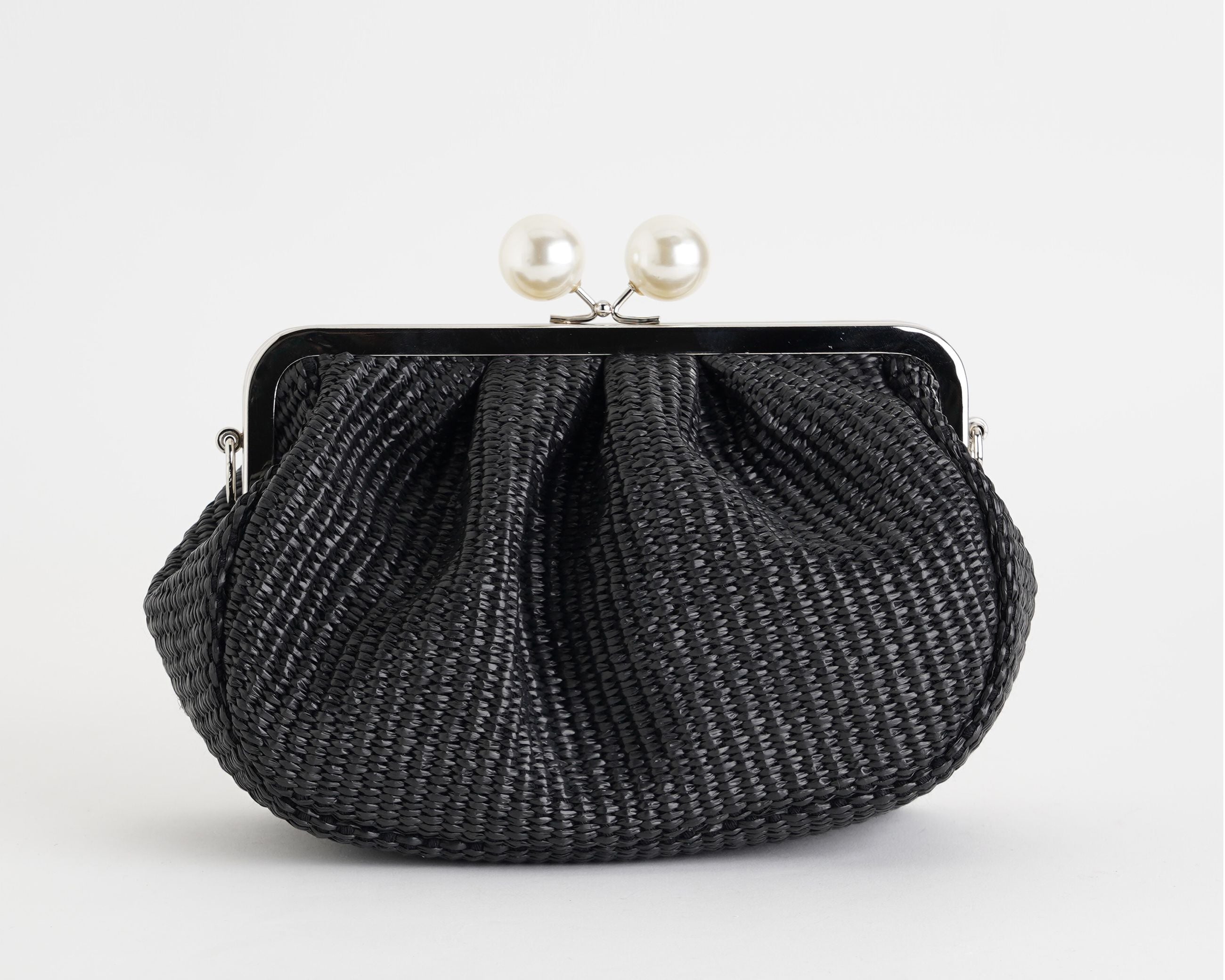 Pochette in Rafia Exe 950 black